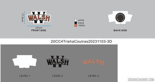 CUSTOM SHOE CHARMS - 20CC4Trisha Coutras