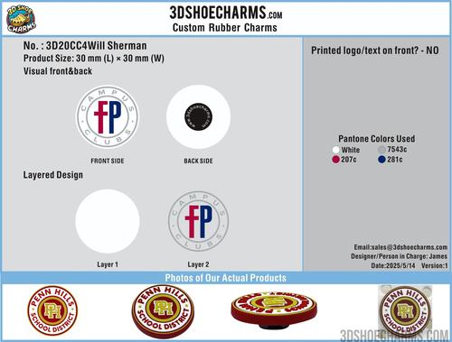 Custom Shoe charms-20CC4Will Sherman250515