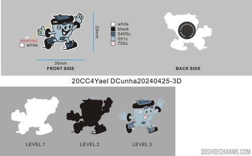 CUSTOM SHOE CHARMS-20CC4Yael DCunha