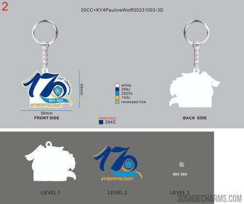 CUSTOM RUBBER KEYCHAINS - 20KY4Pauline Wolff