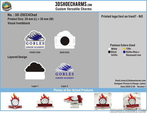Versatile shoe charms-20VCCChad 260228