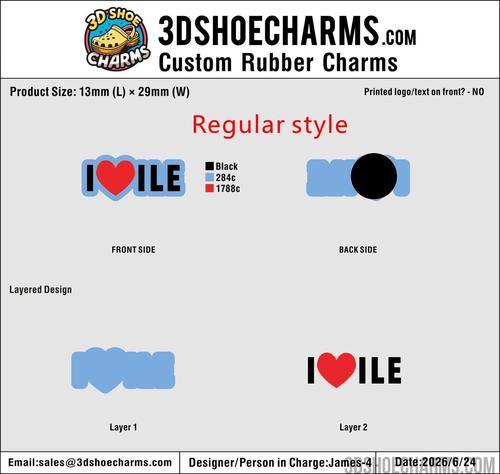 Custom Rubber Clog Charms - 20260705-20