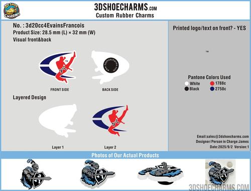 Custom Shoe charms-20CC4Evains Francois 250902