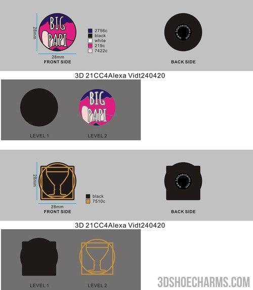 CUSTOM CHARMS 21CC4Alexa Vidt