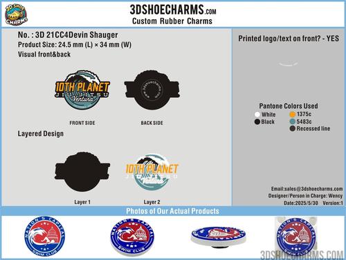 CUSTOM CHARMS 21CC4DEVIN SHAUGER250530