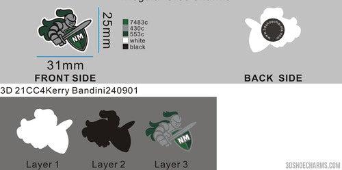 CUSTOM CHARMS 21CC4Kerry Bandini