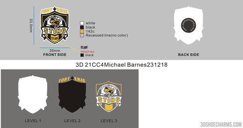 CUSTOM CHARMS-21CC4Michael Barnes