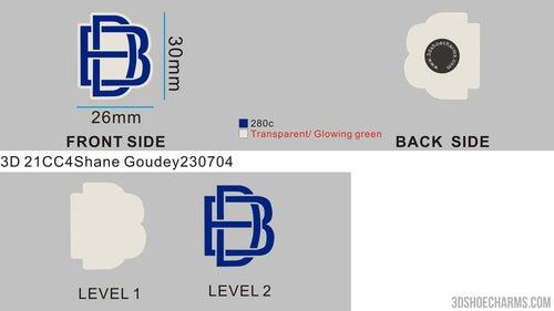 CUSTOM GLOWING CLOG CHARMS-21CC4Shane Goudey230703