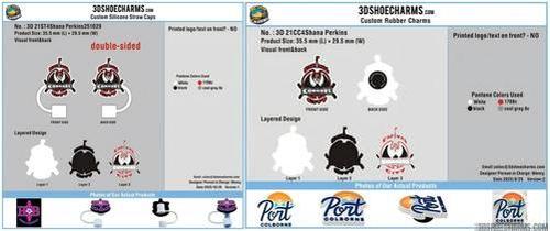 Double-sided Silicone Straw Topper/CUSTOM CHARMS 21ST4Shana Perkins251029-RE