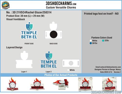 CUSTOM VERSATILE CHARMS 21VSC4Rachel Glazer
