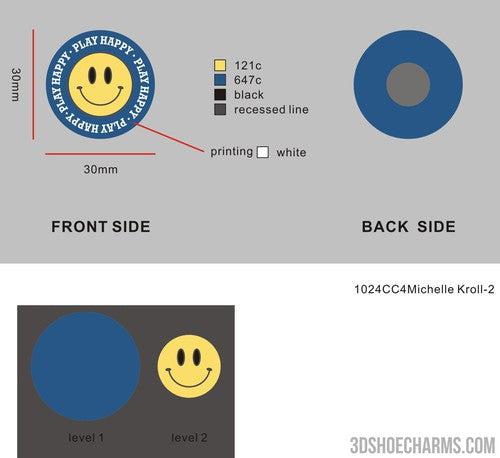 Custom shoe charms-reorder 3DSC1428