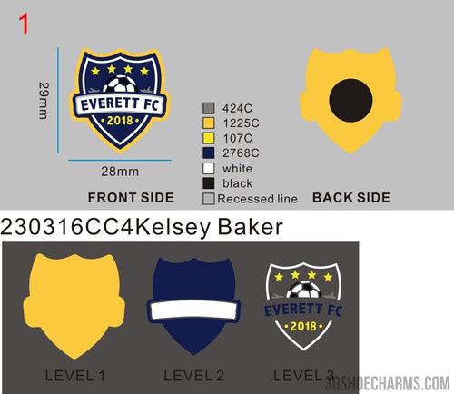 CUSTOM CLOG CHARMS (REGULAR)- 230316CC4Kelsey Baker10