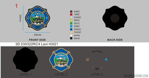 CUSTOM CLOG CHARMS-230322RC4 Lani Hill21