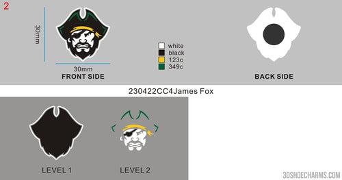 CUSTOM CLOG CHARMS - 05CC4James Fox230422