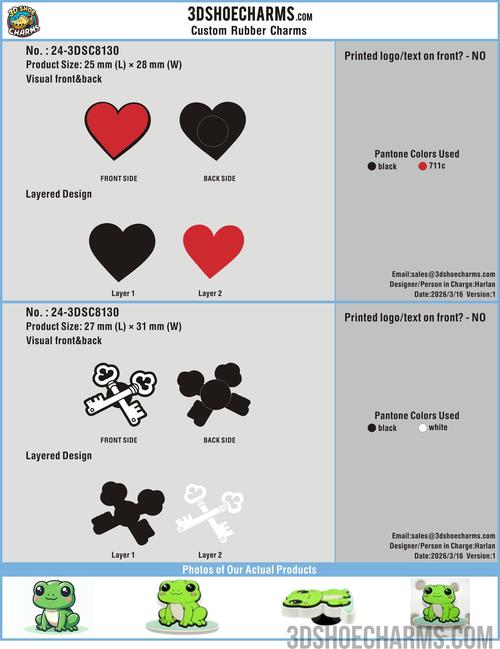 Custom Rubber Clog Charms-24-3DSC8130-RE