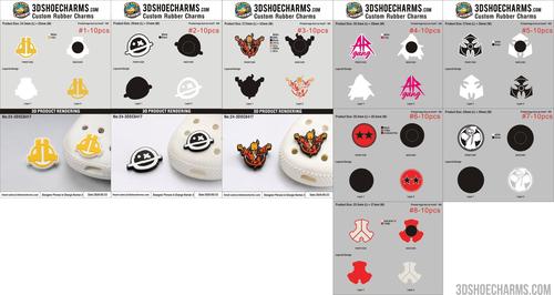 Custom Rubber Clog Charms-24-3DSC8417-RE