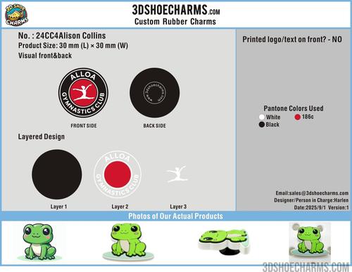 CUSTOM SHOE CHARMS - 24CC4Alison Collins20250831