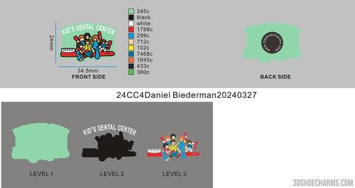 CUSTOM SHOE CHARMS - 24CC4Daniel Biederman20240327