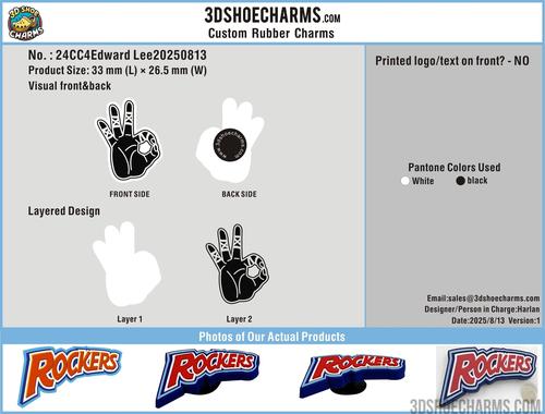 CUSTOM SHOE CHARMS - 24CC4Edward Lee20250813