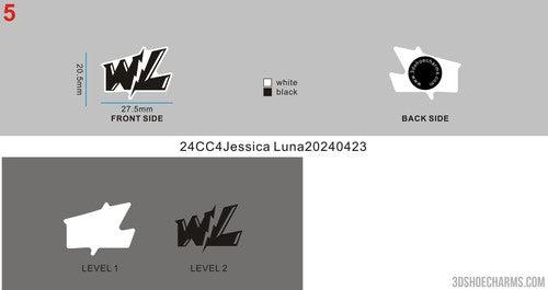 CUSTOM SHOE CHARMS - 24CC4Jessica Luna20240423