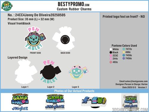 CUSTOM SHOE CHARMS - 24CC4Jonny De Oliveira20250505