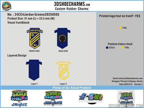 CUSTOM SHOE CHARMS -24CC4Jordan Greene20250505