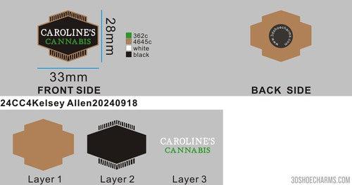 CUSTOM SHOE CHARMS - 24CC4Kelsey Allen20240918