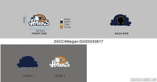 CUSTOM SHOE CHARMS -24CC4Megan Gill20240617