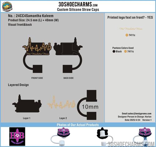 CUSTOM Silicone Straw Topper-24CC4Samantha Kaleem0424