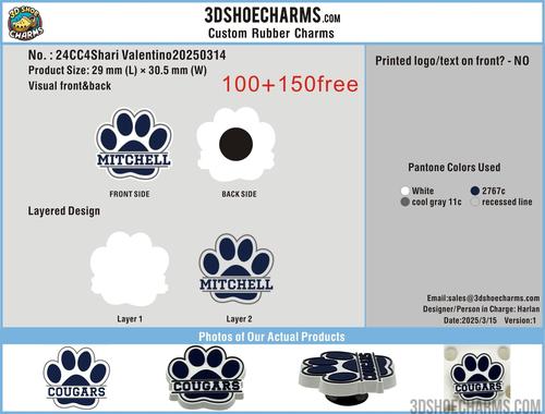 CUSTOM SHOE CHARMS - 24CC4Shari Valentino20250314