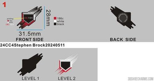 CUSTOM SHOE CHARMS -24CC4Stephen Brock20240511