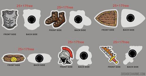 CUSTOM RUBBER CHARMS - GLOW IN THE DARK - 3D04CC4Alessandra (50%+50%PAYMENT)