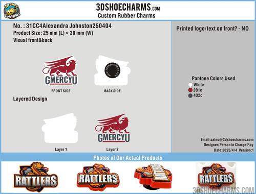 CUSTOM SHOE CHARMS-31CC4Alexandra Johnston250411