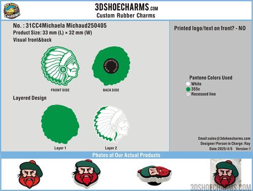 CUSTOM SHOE CHARMS-31CC4Michaela Michaud250408