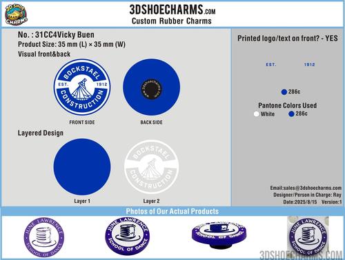 CUSTOM SHOE CHARMS-31CC4Vicky Buen250808