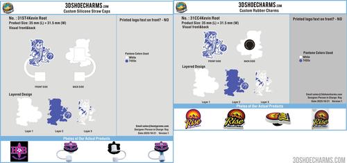 Custom 3D Rubber Fridge Magnet-31FM4Kevin Root251021