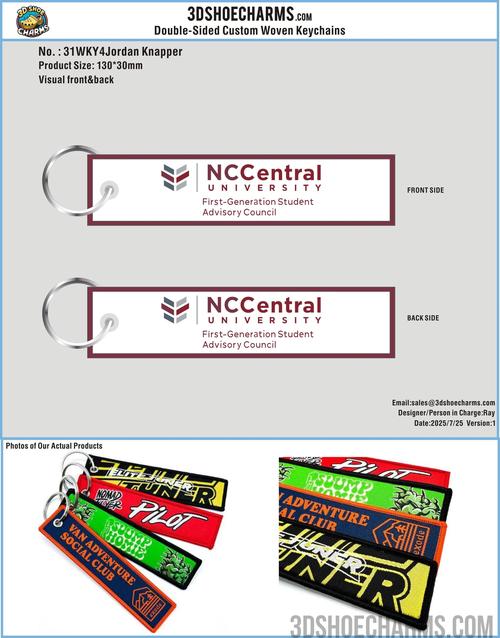 CUSTOM SHOE CHARMS/Rubber Keychains/Double-Sided Custom Woven Keychains/Custom Silicone Straw Caps-31CC4Jordan Knapper250725