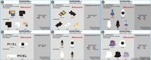 Custom Rubber Clog Charms - 33CC4Natalie251112