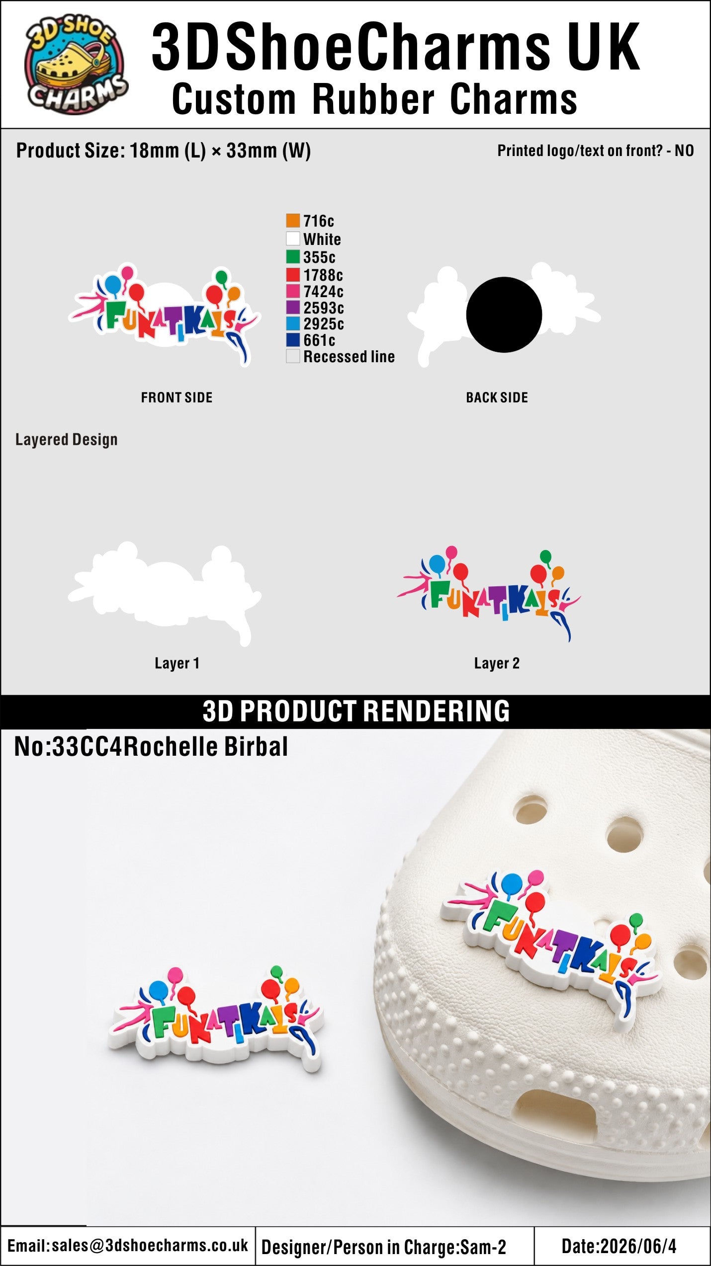 Custom Rubber Clog Charms - 20260609 - 33