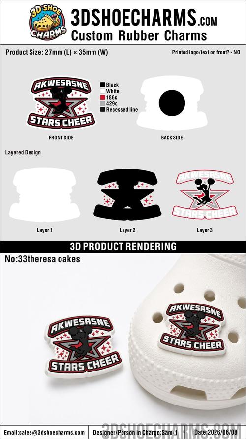 Custom Rubber Clog Charms - 20260614 - 33