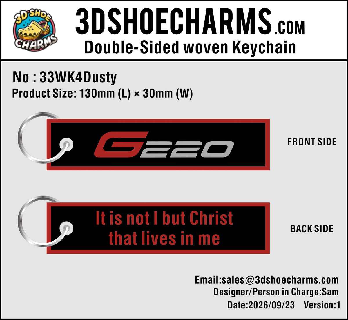 Custom Double-Sided Woven Flight Key Tags-20260927 - 33