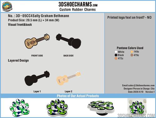 Custom Rubber Clog Charms-260413-05-RE