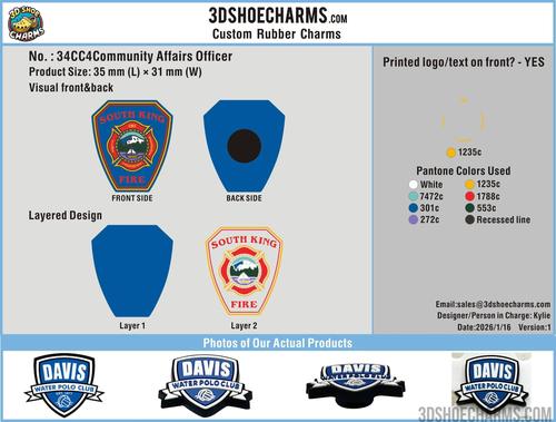Rubber Shoe Charm – Design & Quote 34CC4Community Affairs Officer| Jan 16, 2026