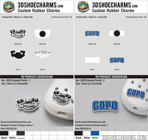 Custom Rubber Clog Charms - 20260520-20