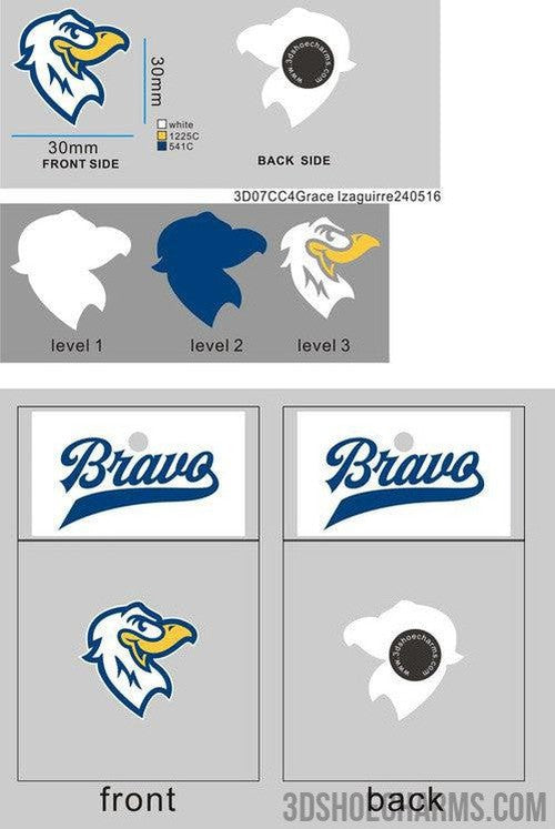 CUSTOM CLOG CHARM 07CC4Grace Izaguirre