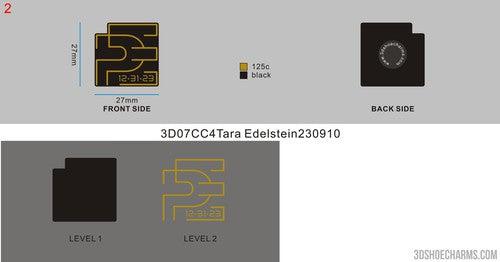 custom shoe charm 07CC4Tara Edelstein