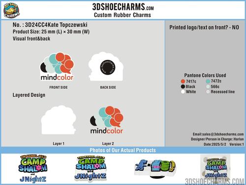CUSTOM SHOE CHARMS - 3D24CC4Kate Topczewski20250502