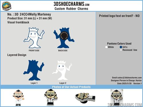 CUSTOM SHOE CHARMS - 24CC4Molly Marteney20250528
