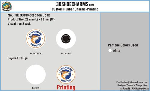 Custom Rubber Charms-Printing- 33UC4Stephen Boak250828