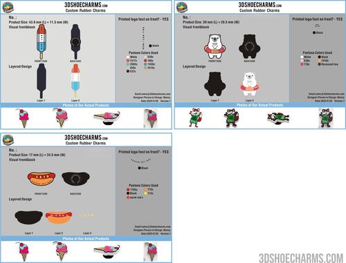 Custom Rubber Clog Charms - 20260403 - 21 -RE